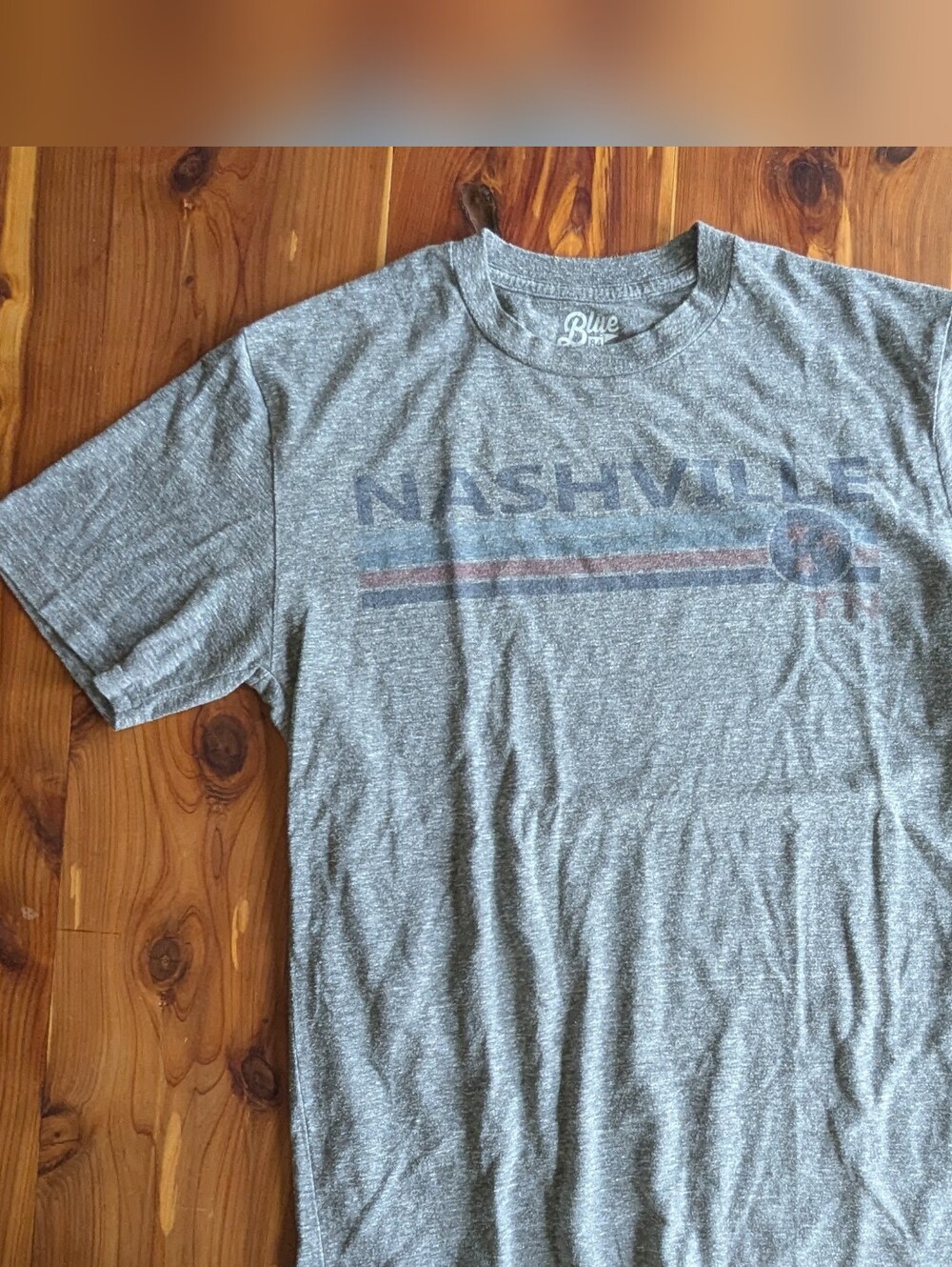 Nashville Men's Heather Gray Graphic Tee